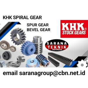 KHK HELICAL GEAR PT. SARANA TEKNIK