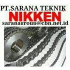 NIKKEN  ROLLER CHAINS ANSI STANDART PT SARANA TEKNIK and CHAIN BS STANDARD NIKKEN chains 1