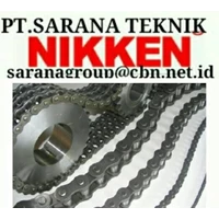 NIKKEN ROLLER CHAIN PT SARANA CHAIN NIKKEN STANDARD ANSI - BS CHAIN SILENT CHAIN PIV CHAIN NIKKEN