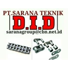 DID ROLLER CHAIN PT SARANA TEKNIK ROLLER CHAIN DID MADE IN JAPAN STANDART ANSI ROLLER CHAIN DID 1