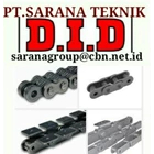  DID ROLLER CHAIN PT SARANA TEKNIK- ROLLER CHAIN DID MADE IN JAPAN ANSI STANDARDS 1