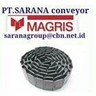 MAGRIS TABLETOP CHAIN PT SARANA CONVEYOR MAGRIS THERMOPLASTIC & STEEL MADE IN ITALY 2