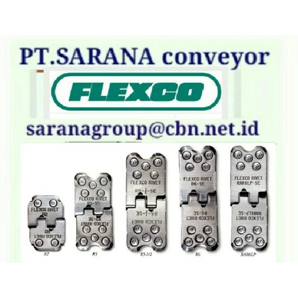 FLEXCO BELT FASTENER ALLIGATOR FOR CONVEYOR BELT PT SARANA CONVEYORS BELTS