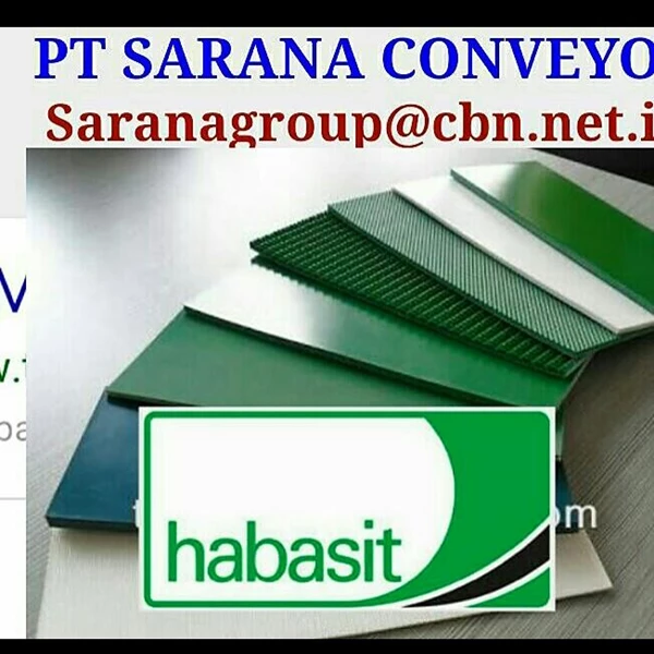 HABASIT CONVEYORs BELT PT SARANA  CONVEYOR BELT BELTs PVC