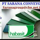 Habasit Conveyor Belt PVC GREEN WHITE PT SARANA TEKNIK CONVEYOR BELT 1