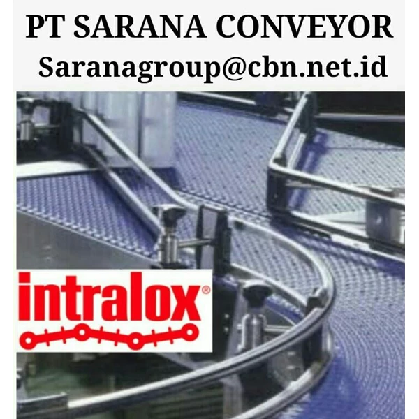 INTRALOX MAPTOP MODULARS BELT PT SARANA CONVEYOR PLASTICS