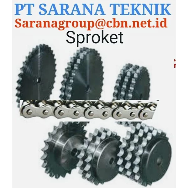 GEAR SPROCKET STAINLESS STEEL TYPE A B C PT SARANA TEKNIK