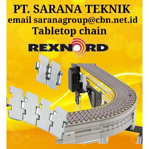 REXNORD TABLETOP CHAIN LF SSC 882 PT SARANA TEKNIK