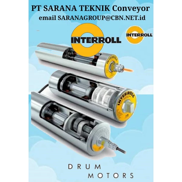 Roller Conveyor INTERROLL DRUM MOTOR PT SARANA TEKNIK